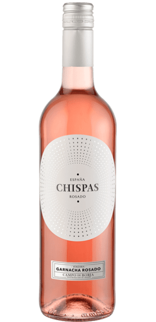 Bodegas Aragonesas Chispas Rosado Is Een Verleidelijke Spaanse Rosé Wijn. Hij Komt Voort Uit De Uitgestrekte, Duurzame Wijngaarden Van