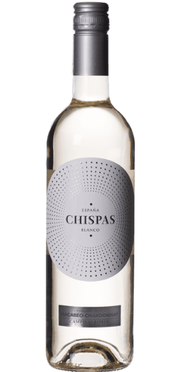 Bodegas Aragonesas Chispas Macabeo Is Een Heerlijke Spaanse Wijn. Hij Komt Voort Uit De Uitgestrekte, Duurzame Wijngaarden Van Bodegas