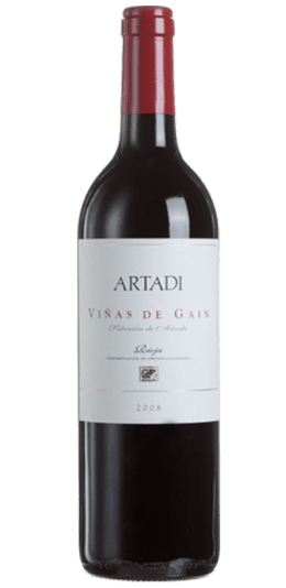 Bodega Artadi's Viñas de Gain is een exceptionele premium wijn die de diepgewortelde traditie en passie voor wijnmaken in de regio La Rioja, Spanje, belichaamt.
