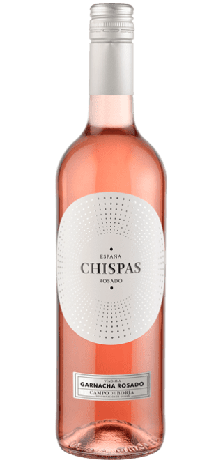 Bodegas Aragonesas Chispas Rosado is een verleidelijke Spaanse rosé wijn. Hij komt voort uit de uitgestrekte, duurzame wijngaarden van