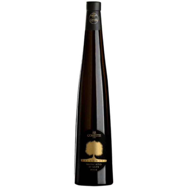 Cossetti Moscato d'Asti Gelsomora is een verfijnde dessertwijn uit de prestigieuze regio Piemonte, Italië. Deze wijn is geproduceerd door het gerenommeerde wijnhuis Cossetti. De witte wijn is gemaakt van 100% Moscato druiven en draagt de herkomstbenaming Asti DOCG. Het wijnhuis Cossetti is opgericht in 1891 door Giovanni Cossetti en het combineert traditie met innovatie.