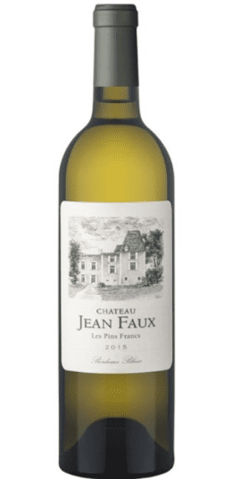 De Château Jean Faux Les Pins Francs Blanc presenteert een betoverend meesterwerk van smaken. Deze expressieve witte wijn onthult zijn karakter door een boeket van geuren. Aroma's van bedwelmende noten, gedroogde citroen en witte bloesems.