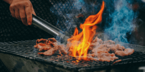 wijn bij bbq vlees grillen