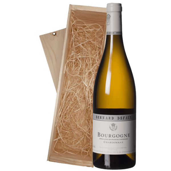 Geschenkkist 1-fles Bernard Defaix Bourgogne Chardonnay