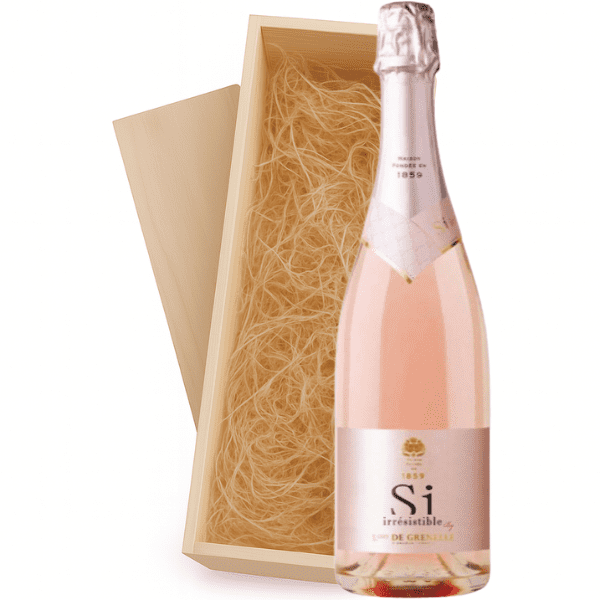 Geschenkkist 1-fles Louis De Grenelle Rosé Si Irresistible