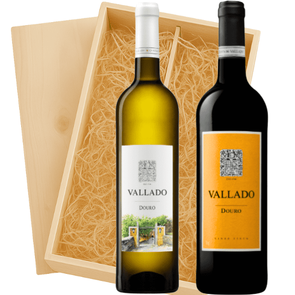 Geschenkkist 2-flessen Quinta Do Vallado Douro White – Douro Red