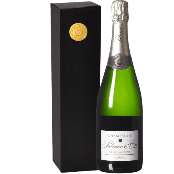 Geschenkdoos 1-fles Champagne Palmer & Co Brut Réserve
