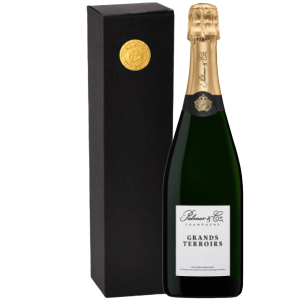 Geschenkdoos 1-fles Champagne Palmer & Co Grands Terroirs