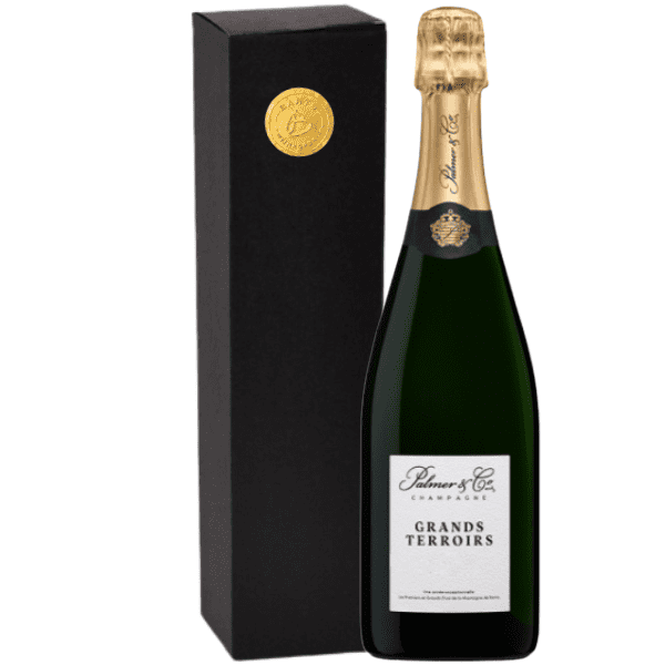 Geschenkdoos 1-fles Champagne Palmer & Co Grands Terroirs