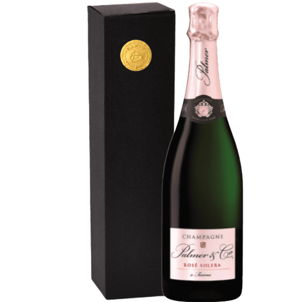 Geschenkdoos 1-fles Champagne Palmer & Co Rosé Solera