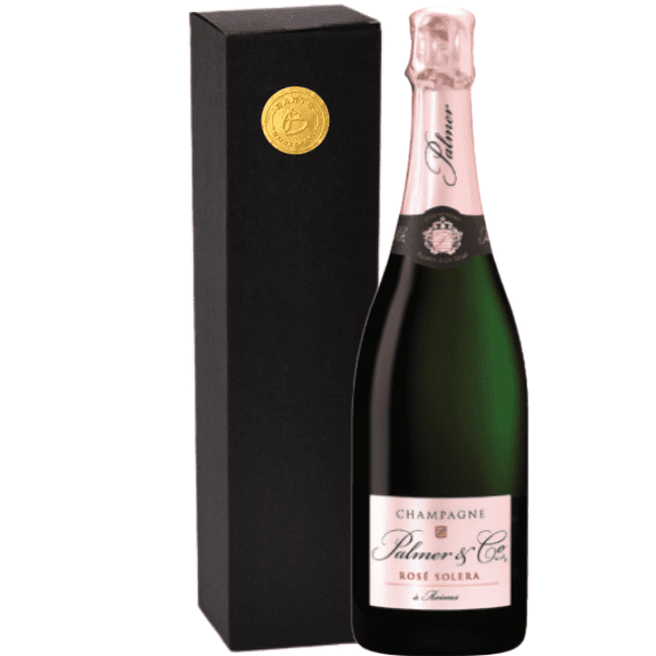 Geschenkdoos 1-fles Champagne Palmer & Co Rosé Solera