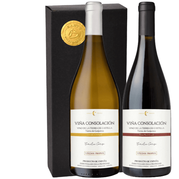 Geschenkdoos 2-flessen Viña Consolación Chardonnay-Tempranillo