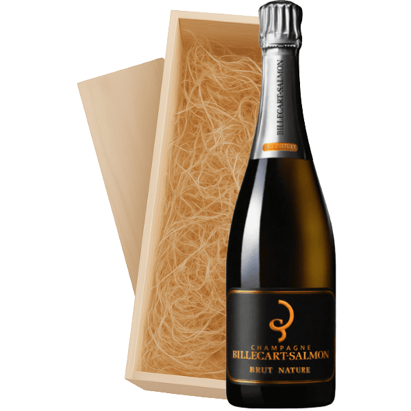 Geschenkkist 1-fles Billecart Salmon Champagne Brut Nature