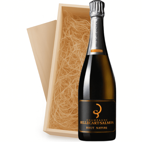Geschenkkist 1-fles Billecart Salmon Champagne Brut Nature