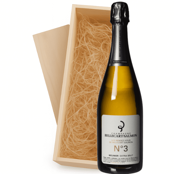 Geschenkkist 1-fles Champagne Billecart-Salmon Les Rendez-Vous No.3 Extra Brut