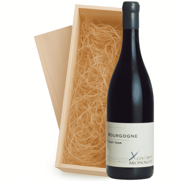 Geschenkkist 1-fles Domaine Xavier Monnot Bourgogne Pinot Noir