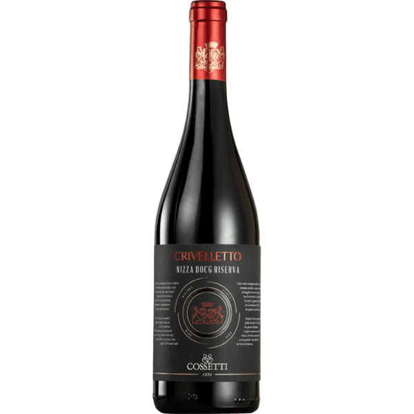 Cossetti Crivelletto Nizza Riserva DOCG – Barbera Riserva Uit Piemonte