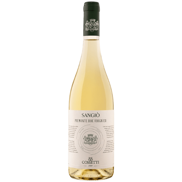 Cossetti Sangio Viognier DOC – Aromatische Witte Wijn Uit Piemonte