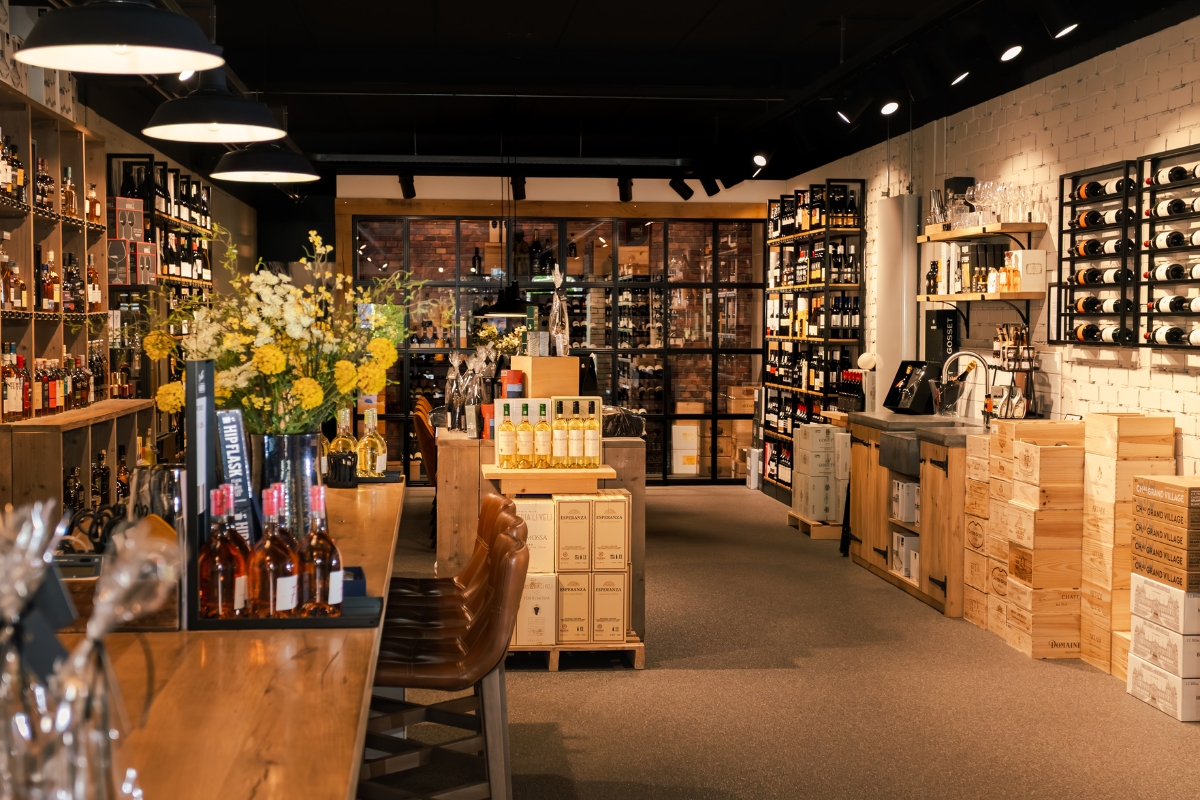 Barts Wijnkoperij winkel vooraanzicht