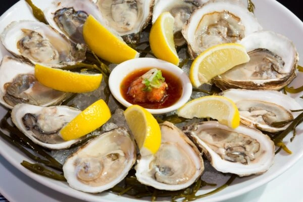 Oesters met citroen