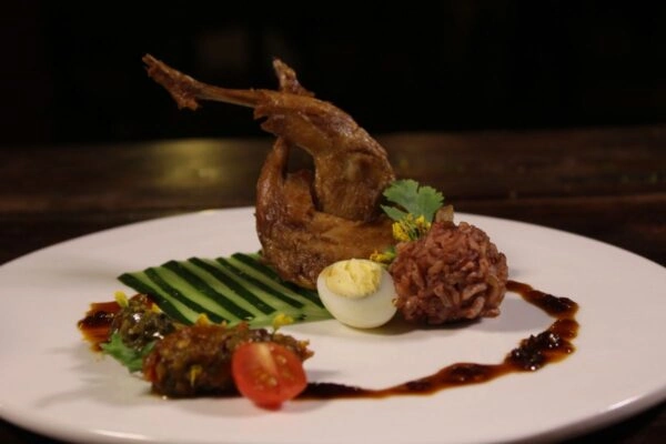 Wildgerecht met garnituur
