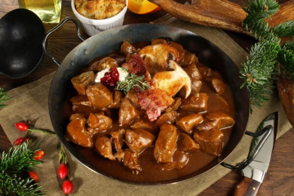 Klassieke wildstoofpot