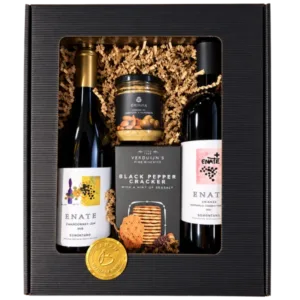 Enate cadeaupakket met Chardonnay 234, Tempranillo Crianza en delicatessen